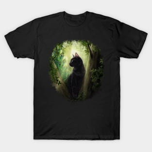 Peacock Cat T-Shirt